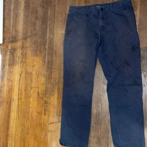 Old navy, navy blue kahki pants